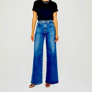 AG deven wide leg jeans
